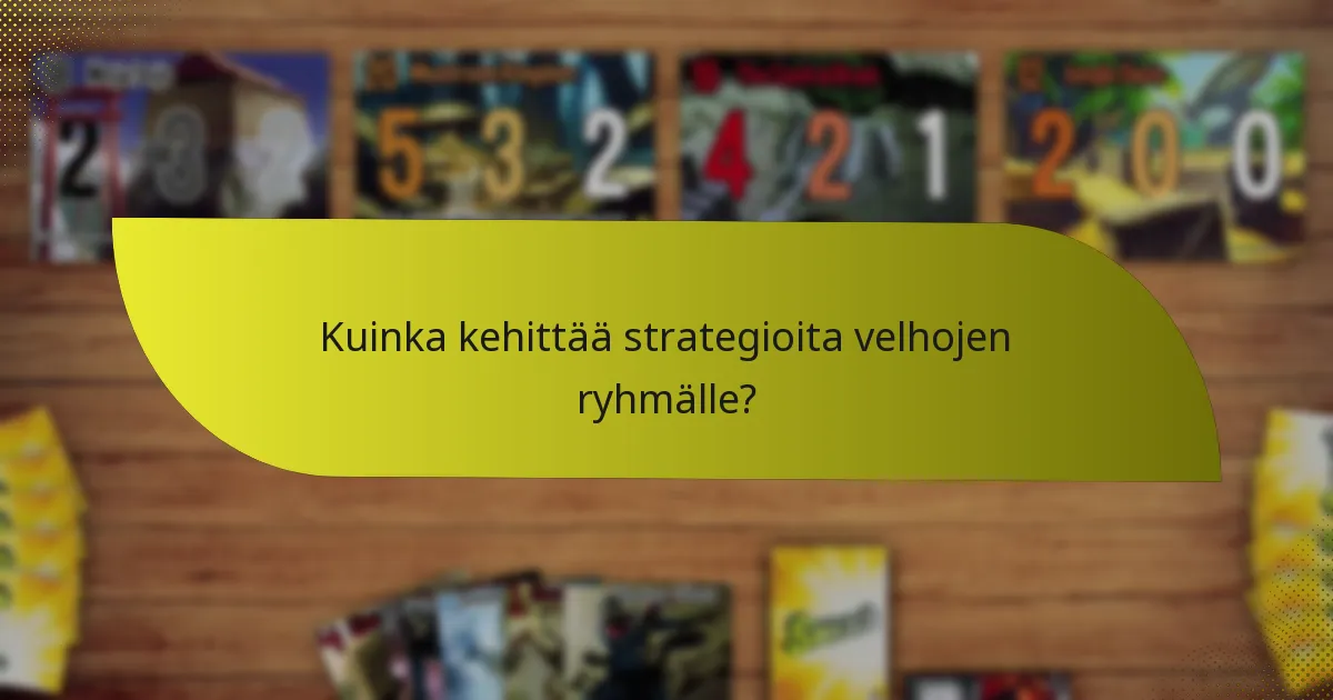 Mitkä ovat velhojen ryhmän heikkoudet?