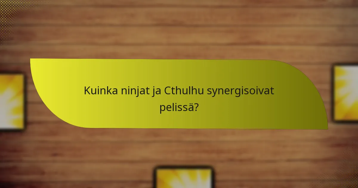 Mitä Cthulhu-tyylisten olentojen ominaisuudet ovat kertomuksissa?