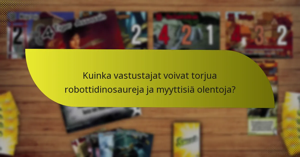Mitkä taktiset strategiat voidaan käyttää tämän yhdistelmän kanssa?