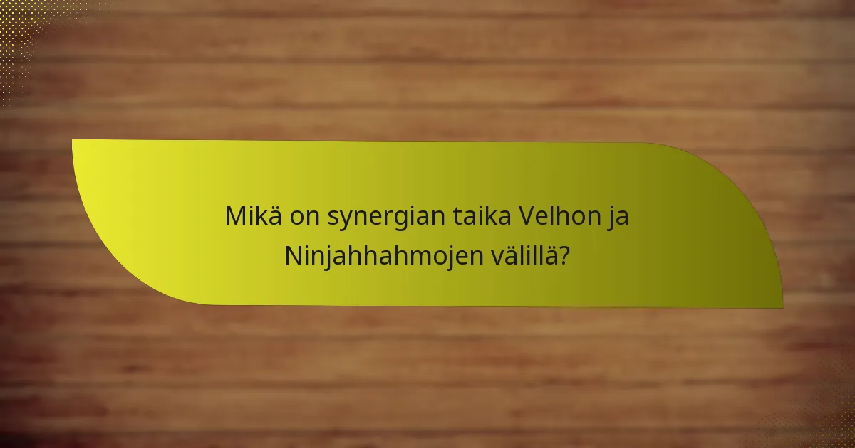 Kuinka pelaajat voivat vastustaa Velho- ja Ninja-yhdistelmää?