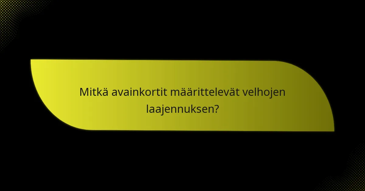 Kuinka velhojen laajennus vertautuu muihin laajennuksiin?